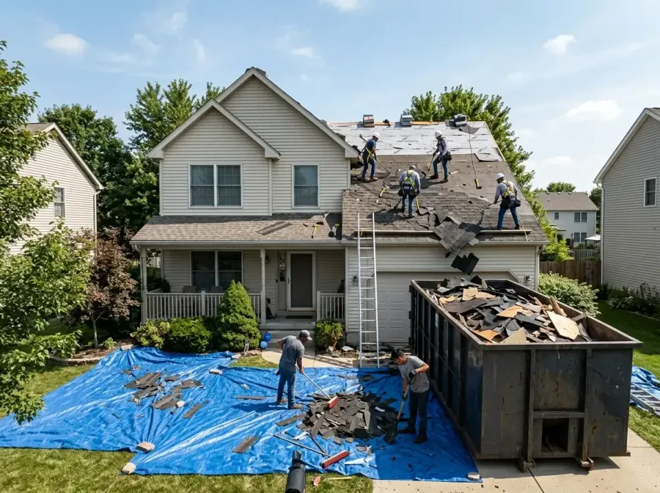roof-replacement-debris-remova-004 — frequently asked questions, Cheapest Dumpster Rentals in Brushy Creek, TX